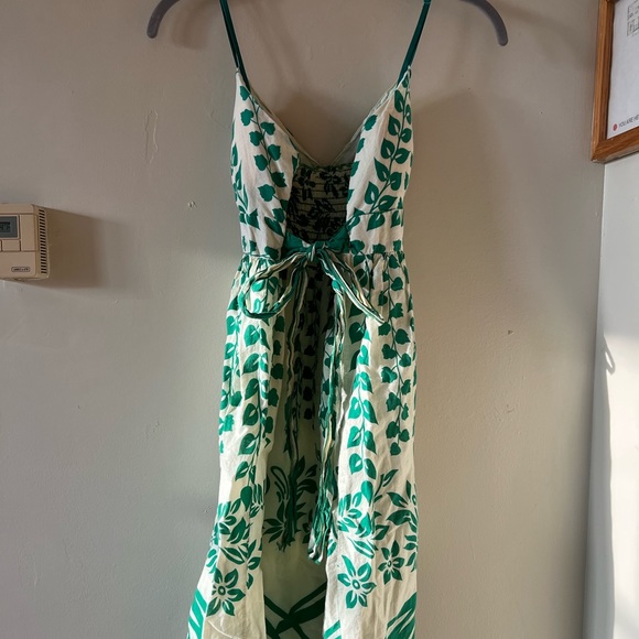 SOLD Babydoll/empire waist dress with green vines! - Picture 3 of 3